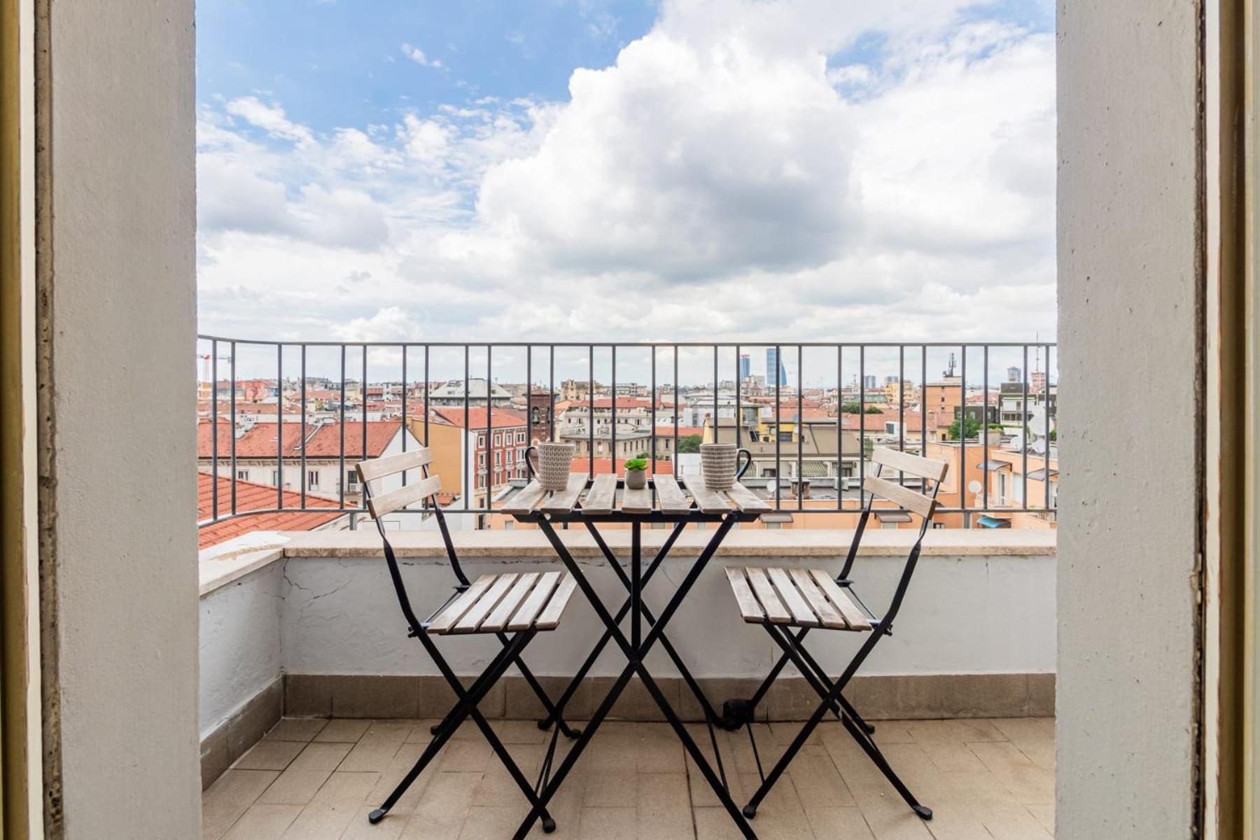 Homeby, Cozy Penthouse Apartment Milano Esterno foto